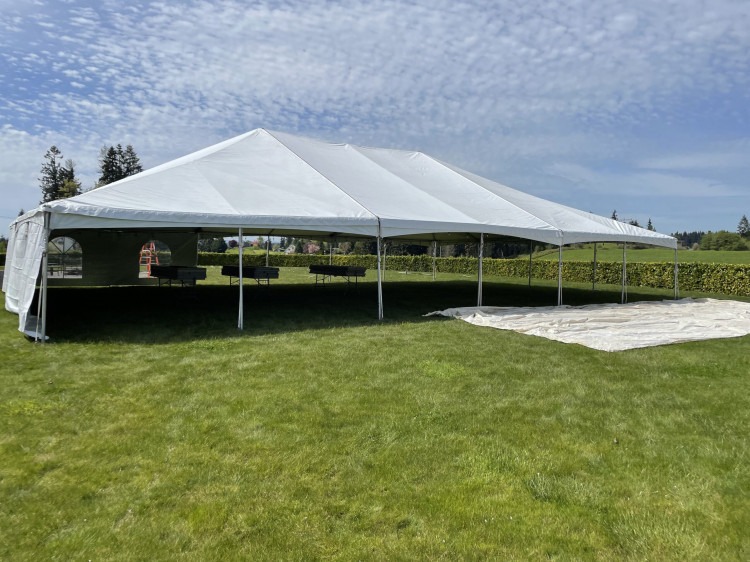 40' x 60' Frame Tent - NC Bros Party Rental Durham NC