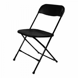 Black Folding Chair