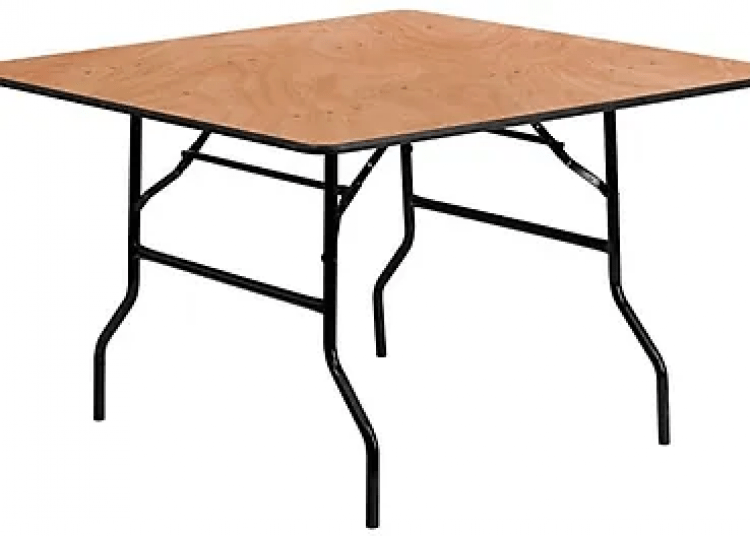 4-Ft Square Table