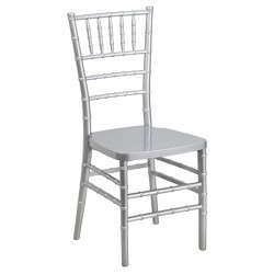 Silver Chiavari chair