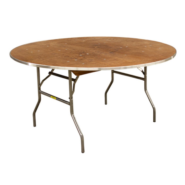 60 Round Wooden Table