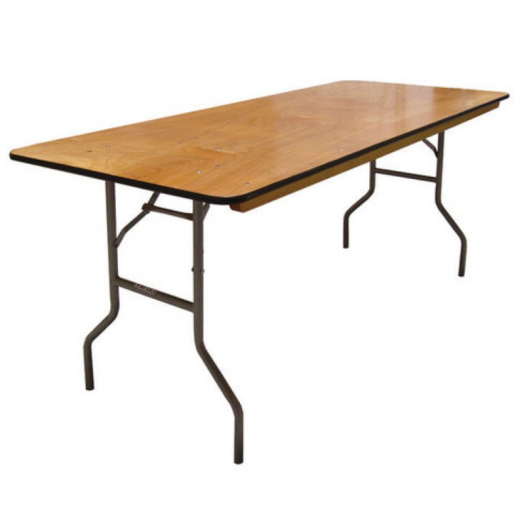 6-Ft Wooden Table (6'x30)