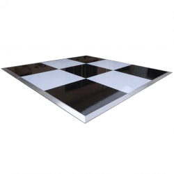 Black & White acrylic Dance Floor